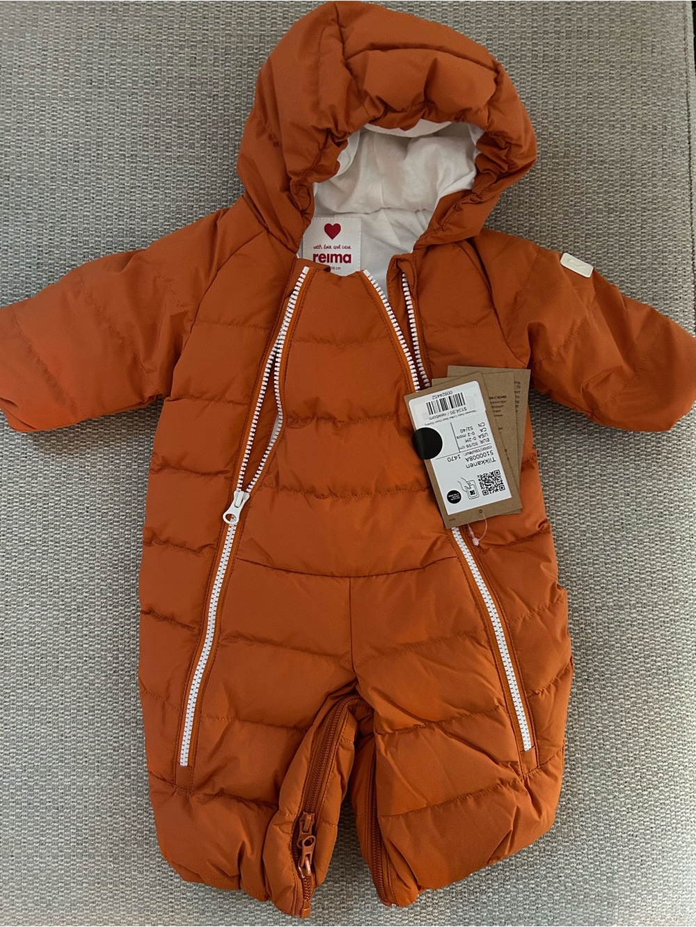 NWT Reima baby snowsuit